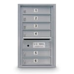 View 6 Door Standard 4C Mailbox